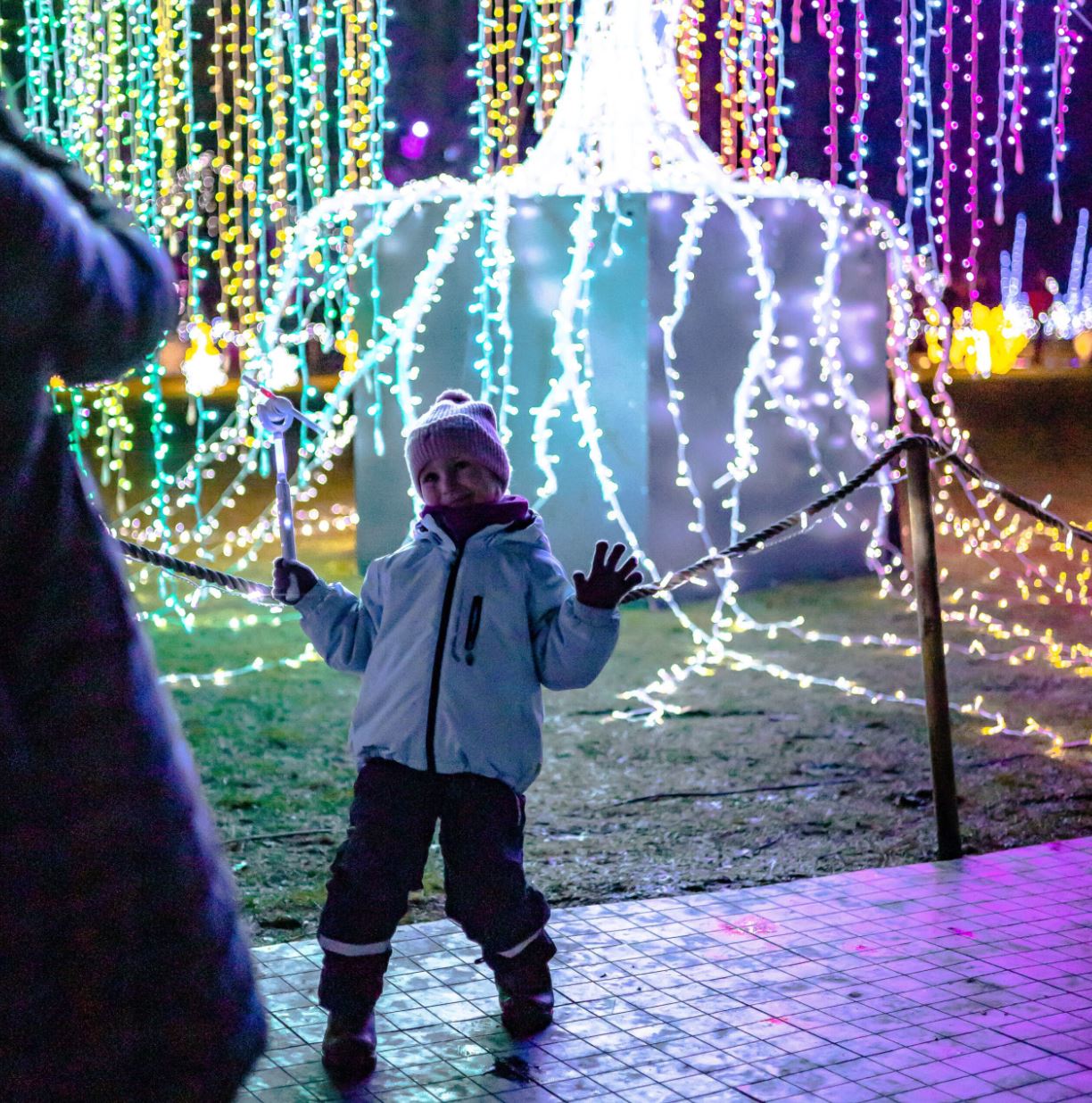 Interaktive Lichtinstallation bei LUMAGICA Innsbruck von MK Illumination – Immersive Lichtgestaltung für emotionale Besucherlebnisse.